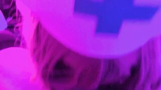 Ash Ketchum x Nurse Joy Femboy Fucked raw and creampied