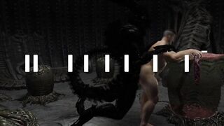 Alien Facehugger Impregnates Omniman Bareback Rough Sex