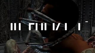 Alien Facehugger Impregnates Omniman Bareback Rough Sex