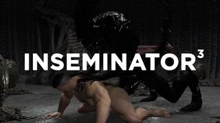 Alien Facehugger Impregnates Omniman Bareback Rough Sex