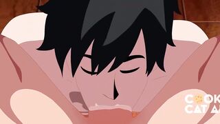 Athletic Jocks Gray deep wet blowjob gray anime yaoi