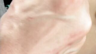BWC destroyer raw cumshot while driving I-69 choking on thick cock