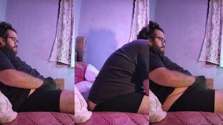 Gushing cum in tight underwear daddy bear owns you