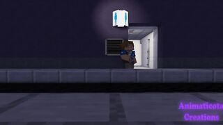 Grindr hookup wrecks Minecraft hentai femboy raw bareback blowjob