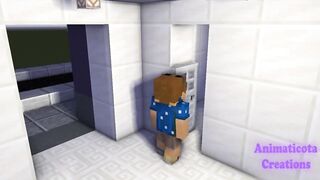 Grindr hookup wrecks Minecraft hentai femboy raw bareback blowjob