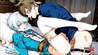 Sorey & Mikleo Yaoi Anime 3D Twink Fucking Cumshot