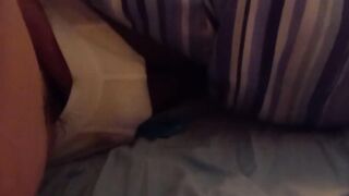 White boxer briefs destroyed after huge gay cumshot