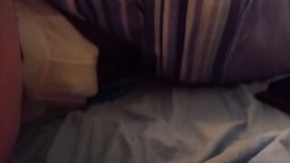 White boxer briefs destroyed after huge gay cumshot