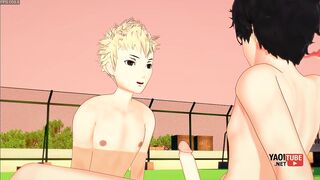 Joker’s thick cock stretches Ryuji raw in brutal Persona 5 yaoi