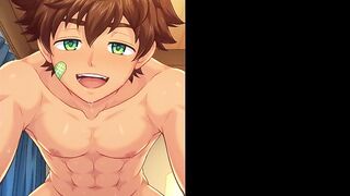 Camp Buddy Keitaro destroyed by his twitchy twink pup
