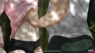Chubby straight guy gets destroyed in brutal gay yaoi hentai