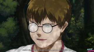Chubby straight guy gets destroyed in brutal gay yaoi hentai