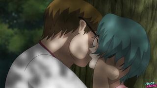 Chubby straight guy gets destroyed in brutal gay yaoi hentai