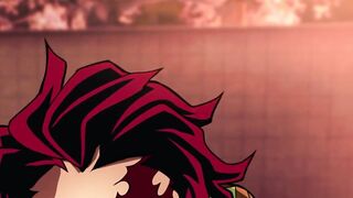 Tanjiro and Giyuu destroyed in brutal yaoi demon slayer hentai