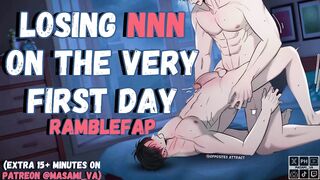Losing no nut November twice in a row loud male moaning dirtw talk gushing cum
