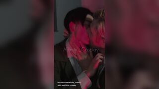 Attack on Titan Eruri Cosplay Teaser: Rough Daddy Levi x Twink Yaoi Passion