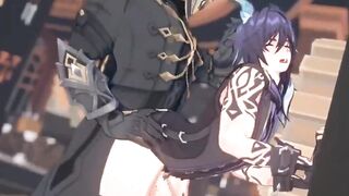 Capitano X Ororon Genshin Impact Yaoi raw hentai fuck