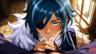 Genshin Impact Kaeya Yaoi Twink Gets Destroyed Hard
