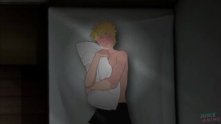 Naruto's steamy dream leaks into pillow punishment YAOI hentai