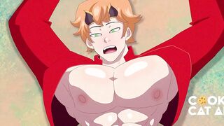 Itto and Thoma bareback creampie yaoi anal rough frotting
