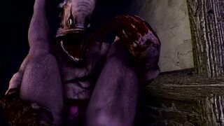 Amnesia POV gay monster ravages his prey raw
