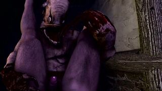 Amnesia POV gay monster ravages his prey raw