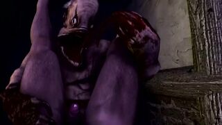 Amnesia POV gay monster ravages his prey raw
