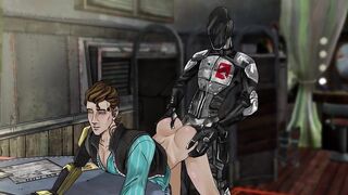 Rhys and Android Get Busted Hard Core Hentai Animation Loop