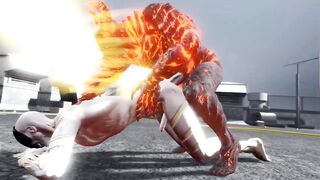 Angel's Hunt dirty gay 3D monster fucking twink