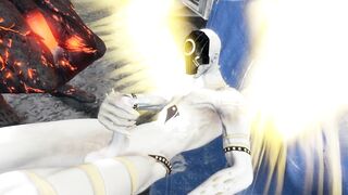 Angel's Hunt dirty gay 3D monster fucking twink