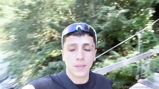 Big ass choked deep till cum gushes down throat