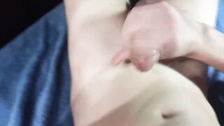 My first video got so many cumshits on my face wow