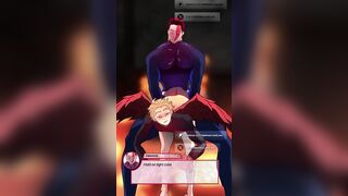 Endeavor Roughly Impales Hawks in Raw anime yaoi Fuck