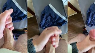 Huge Cumshot Soaked My Underwear