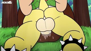 Bowser & Donkey Kong Furry Gay Animation Creampie