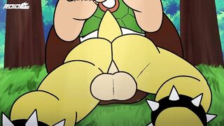Bowser & Donkey Kong Furry Gay Animation Creampie