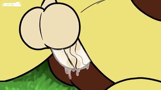 Bowser & Donkey Kong Furry Gay Animation Creampie