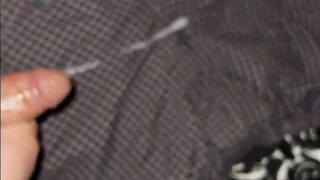 Gay Cumshot so Huge it Chokes Boxers Overflowing Load