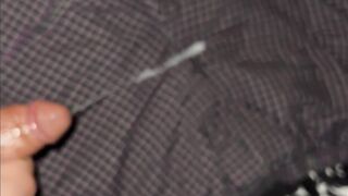 Gay Cumshot so Huge it Chokes Boxers Overflowing Load