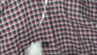 Gay Cumshot so Huge it Chokes Boxers Overflowing Load