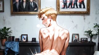 I confess my fetish for blonde passive anime twinks raw POV