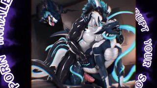 Furry Yiff PMV Trainer Destroys Goon Hole