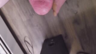 My Feet Covered In Cum Before Bed milked prostate orgasm cum fountain