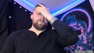 Your straight roommate caught you jerking off then covered your boxers in cum Wolfgang White POV