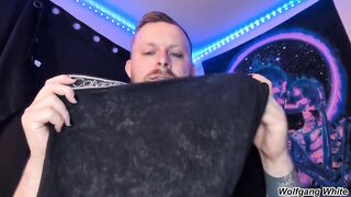 Your straight roommate caught you jerking off then covered your boxers in cum Wolfgang White POV
