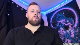 Your straight roommate caught you jerking off then covered your boxers in cum Wolfgang White POV