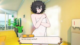 Femboy roommate destroys big cock while gay gaming