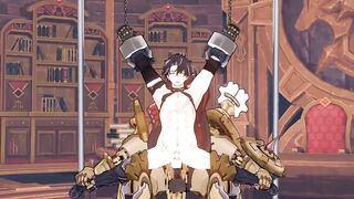 Wriothesley fucked hard Genshin Impact gay hentai