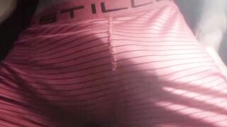 My thick cock stretching tight underwear raw growth solo gay