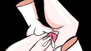 VR Gay Yaoi anime Destroyed by massive bareback cock in tight virgin ass